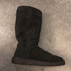 Tall black Uggs